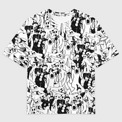 Футболка оверсайз мужская GHOSTEMANE, цвет: 3D-принт