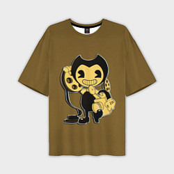 Футболка оверсайз мужская Bendy And The Ink Machine, цвет: 3D-принт