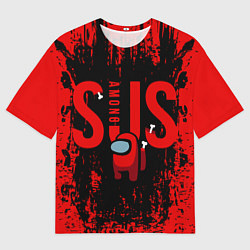 Футболка оверсайз мужская Among Us, цвет: 3D-принт