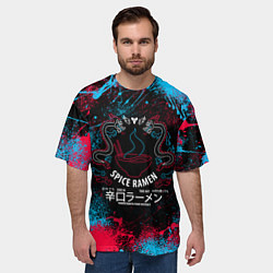 Футболка оверсайз мужская SPICE RAMEN DESTINY 2, цвет: 3D-принт — фото 2