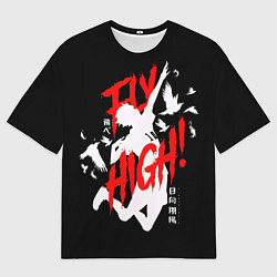 Футболка оверсайз мужская Haikyuu Haikyu Haikuu !, цвет: 3D-принт