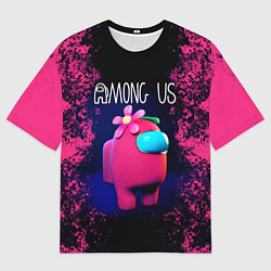 Футболка оверсайз мужская AMONG US, цвет: 3D-принт