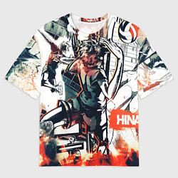 Мужская футболка оверсайз Haikyu Haikyuu Haikuu