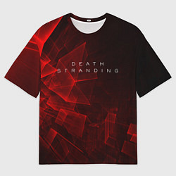 Футболка оверсайз мужская DEATH STRANDING S, цвет: 3D-принт