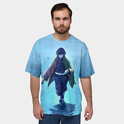 Футболка оверсайз мужская ГИЮ ТОМИОКА, цвет: 3D-принт — фото 2