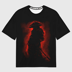 Футболка оверсайз мужская Samurai, цвет: 3D-принт