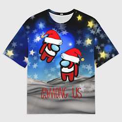 Футболка оверсайз мужская Among Us, цвет: 3D-принт