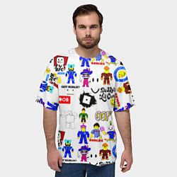 Футболка оверсайз мужская ROBLOX, цвет: 3D-принт — фото 2