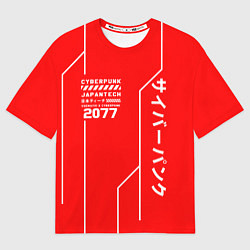 Мужская футболка оверсайз CYBERPUNK FASHION