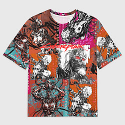 Мужская футболка оверсайз Cyberpunk 2077