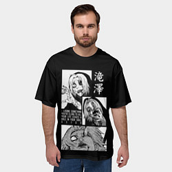 Футболка оверсайз мужская Сейдо, цвет: 3D-принт — фото 2