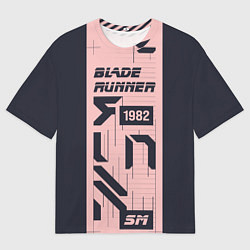 Футболка оверсайз мужская Бегущий по лезвию 1982, цвет: 3D-принт