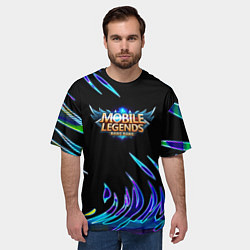 Футболка оверсайз мужская Mobile Legends: Bang Bang, цвет: 3D-принт — фото 2