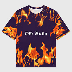 Футболка оверсайз мужская OG Buda, цвет: 3D-принт