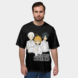 Футболка оверсайз мужская Обещанный Неверленд, цвет: 3D-принт — фото 2