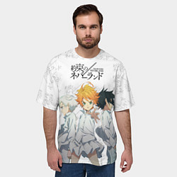Футболка оверсайз мужская Персонажи Обещанный Неверленд, цвет: 3D-принт — фото 2
