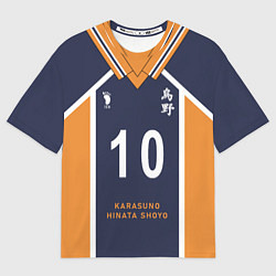 Футболка оверсайз мужская Волейбол!! ФОРМА ХИНАТЫ, цвет: 3D-принт