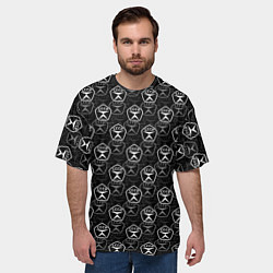 Футболка оверсайз мужская СССР ПАТТЕРН, цвет: 3D-принт — фото 2
