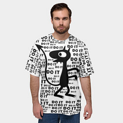 Футболка оверсайз мужская Люси, цвет: 3D-принт — фото 2