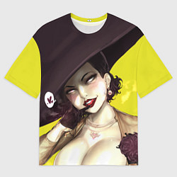 Мужская футболка оверсайз РЕЗИДЕНТ ИВЕЛ ДЕРЕВНЯ