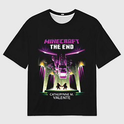 Футболка оверсайз мужская Minecraft THE END, цвет: 3D-принт