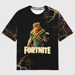 Футболка оверсайз мужская Mancake Fortnite, цвет: 3D-принт