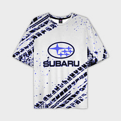 Мужская футболка оверсайз SUBARU