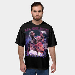 Футболка оверсайз мужская LIL UZI VERT XO TOUR LIF3, цвет: 3D-принт — фото 2