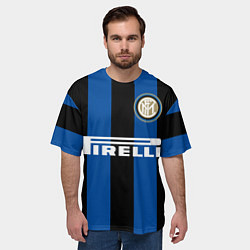 Футболка оверсайз мужская Хавьер Дзанетти, цвет: 3D-принт — фото 2