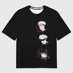 Футболка оверсайз мужская Jujutsu Kaisen, цвет: 3D-принт