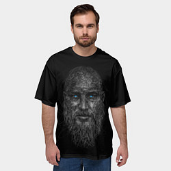 Футболка оверсайз мужская Ragnar Lodbrok, цвет: 3D-принт — фото 2