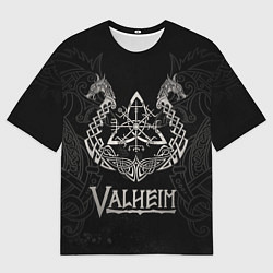 Футболка оверсайз мужская Valheim, цвет: 3D-принт