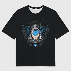 Футболка оверсайз мужская Project Ashe, цвет: 3D-принт