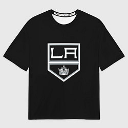 Футболка оверсайз мужская Лос-Анджелес Кингз Форма1, цвет: 3D-принт