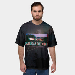 Футболка оверсайз мужская Drift Даю угла под фонк, цвет: 3D-принт — фото 2