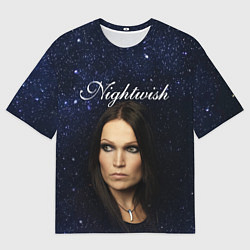 Футболка оверсайз мужская Nightwish Tarja Turunen Z, цвет: 3D-принт