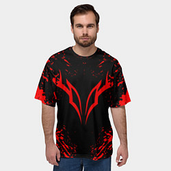 Футболка оверсайз мужская BERSERK БЕРСЕРК, цвет: 3D-принт — фото 2