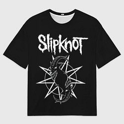 Мужская футболка оверсайз Skipknot Козел