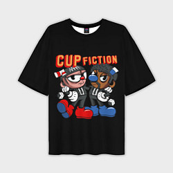 Мужская футболка оверсайз CUP FICTION