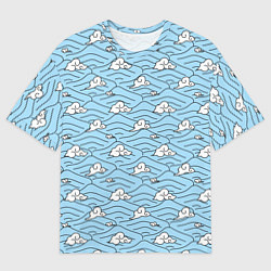 Футболка оверсайз мужская УРУКОДАКИ САКОНДЖИ, цвет: 3D-принт