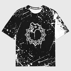 Футболка оверсайз мужская 7 СМЕРТНЫХ ГРЕХОВ МЕЛИОДАС, цвет: 3D-принт