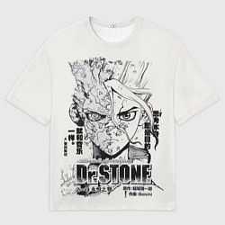 Футболка оверсайз мужская Dr Stone Senkuu, цвет: 3D-принт