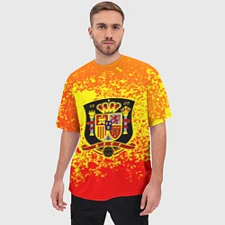 Футболка оверсайз мужская Сборная Испании, цвет: 3D-принт — фото 2