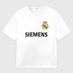 Футболка оверсайз мужская Р Карлос футболка Реала, цвет: 3D-принт