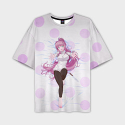 Футболка оверсайз мужская Doki Doki Monika Моника, цвет: 3D-принт