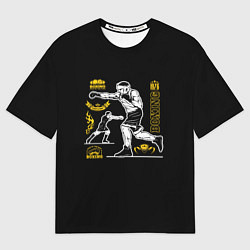 Футболка оверсайз мужская BOXING, цвет: 3D-принт