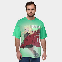 Футболка оверсайз мужская Pravda, цвет: 3D-принт — фото 2