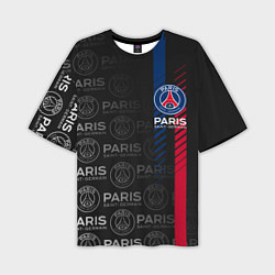 Мужская футболка оверсайз ФК ПСЖ PARIS SAINT GERMAIN