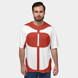 Футболка оверсайз мужская Костюм Омни-Мэна, цвет: 3D-принт — фото 2