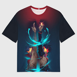 Футболка оверсайз мужская Kamina & Simon, цвет: 3D-принт